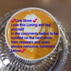 💕LIVE SHOW LISTING💕